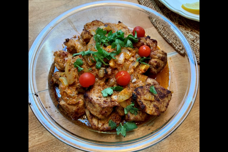 Clam and Pork Alentejo is a recommended match with Hot Pursuit.