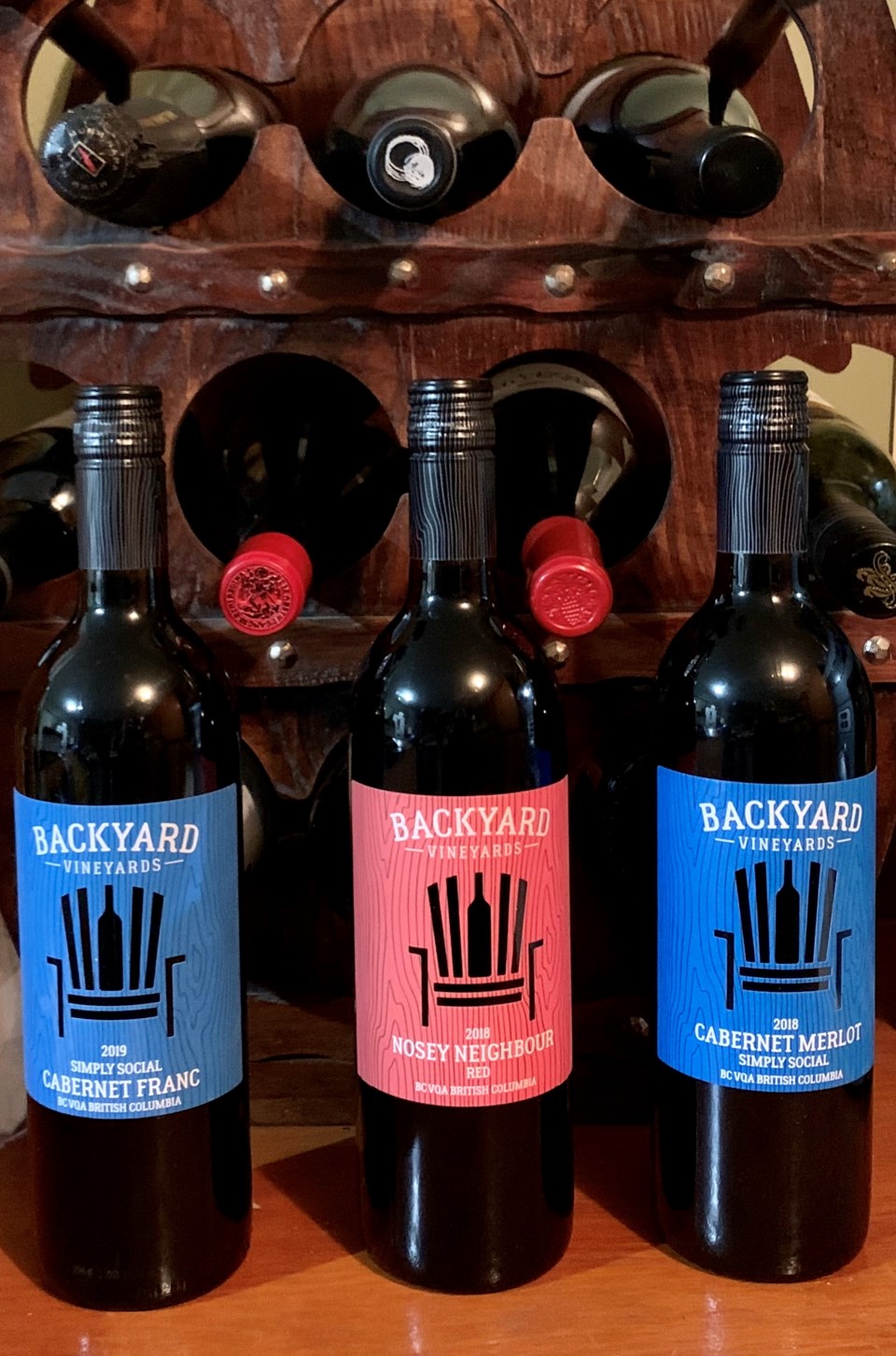 Casual backyard wines