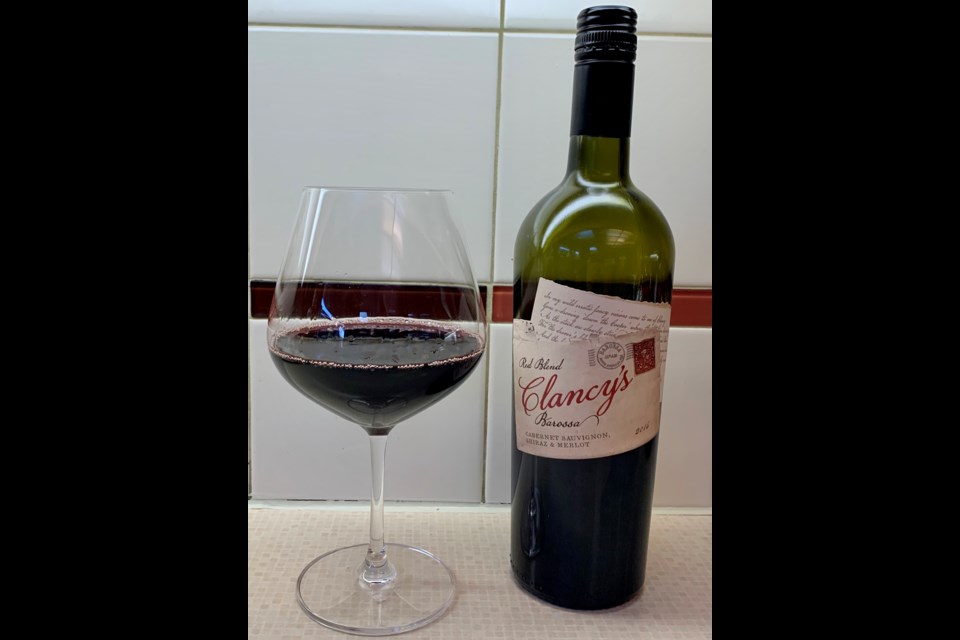 Peter Lehmann’s Clancy, a delicious affordable red from Down Under.