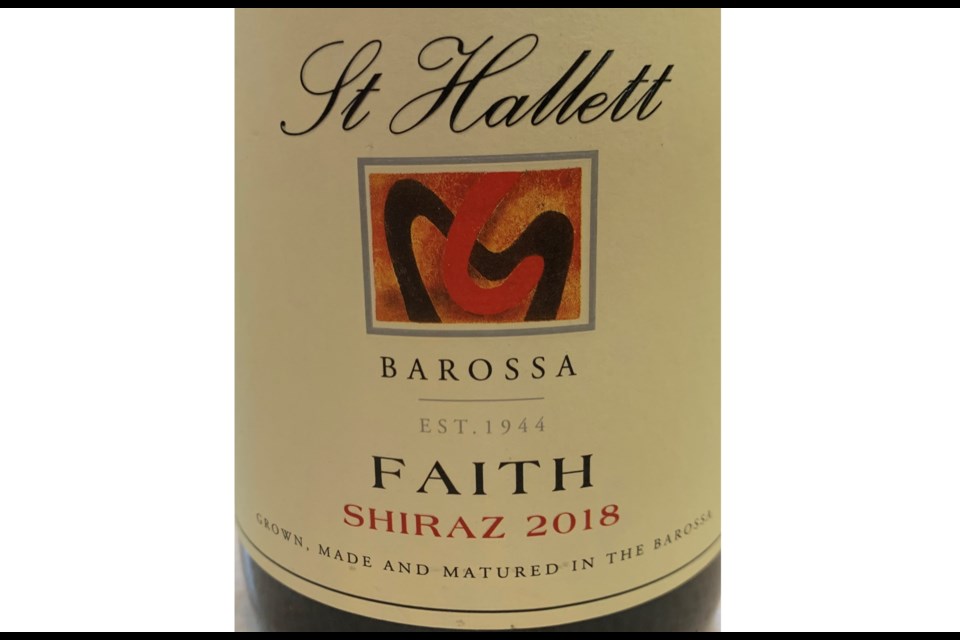Take a trip Down Under to the famous Barossa Valley with the St. Hallett Faith Shiraz.