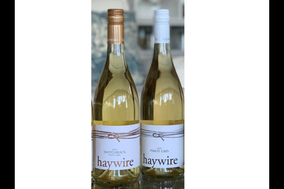 Enjoy two delicious versions of Haywire Pinot Gris that reflect the Okanagan terroir.