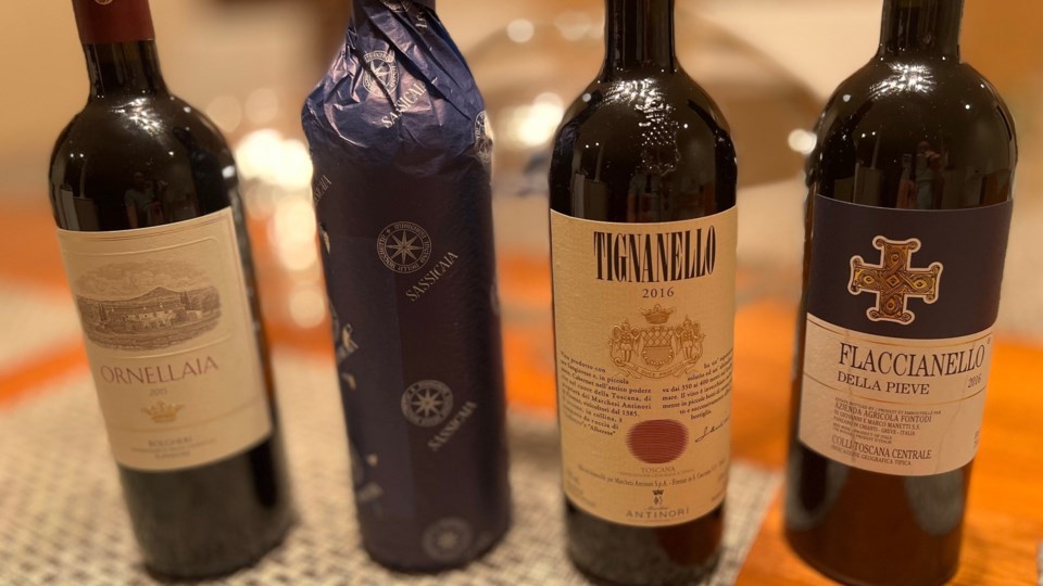 Super Tuscans wines