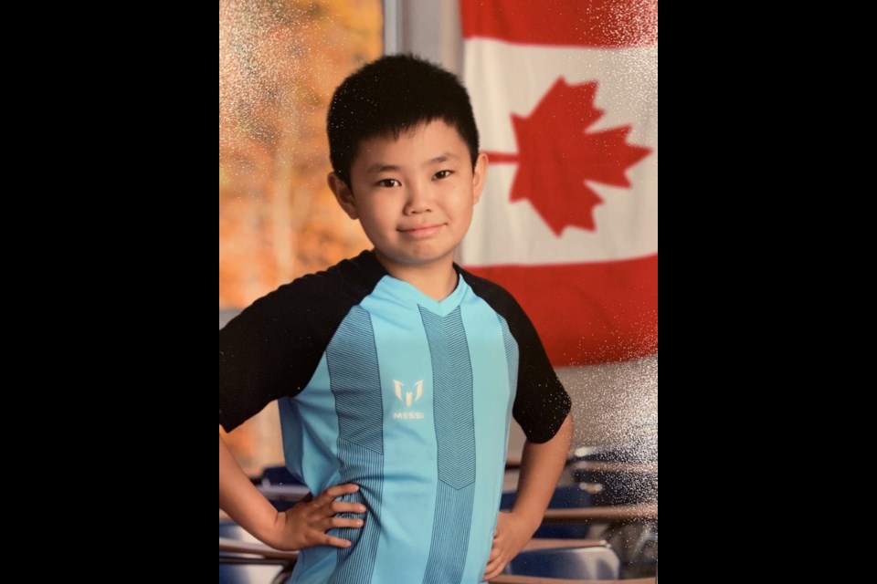 13-year-old Mike Huang was one of nine Canadian winners of a national Toyota dream car design contest