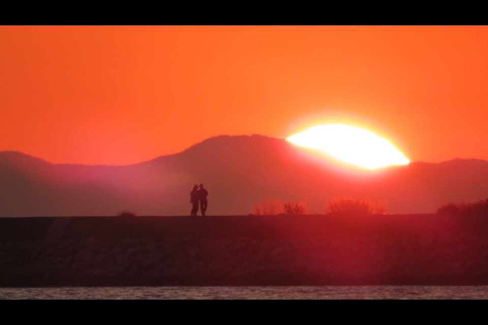 Sunset at Iona Beach