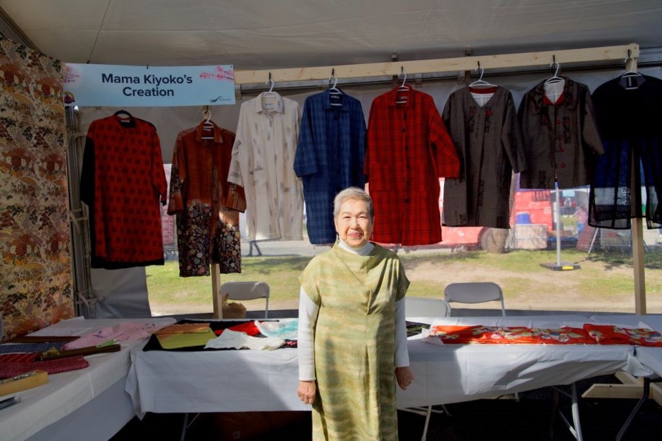 The Cherry Blossom Festival took place at Garry Point Park on Sunday.