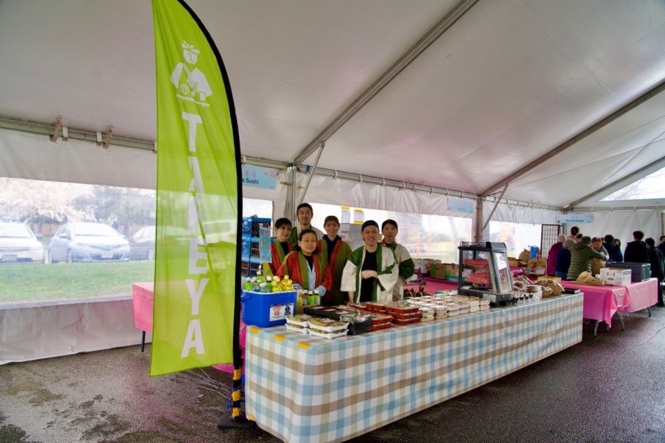 Cherry Blossom Festival in Garry Point Park.