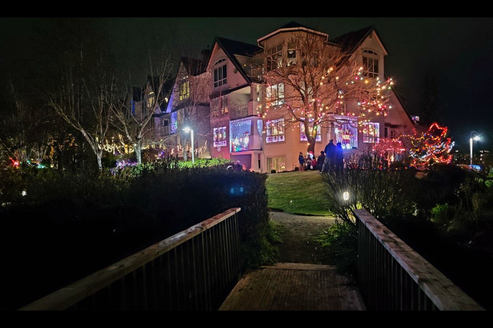 Richmond community members getting into the festive mood.