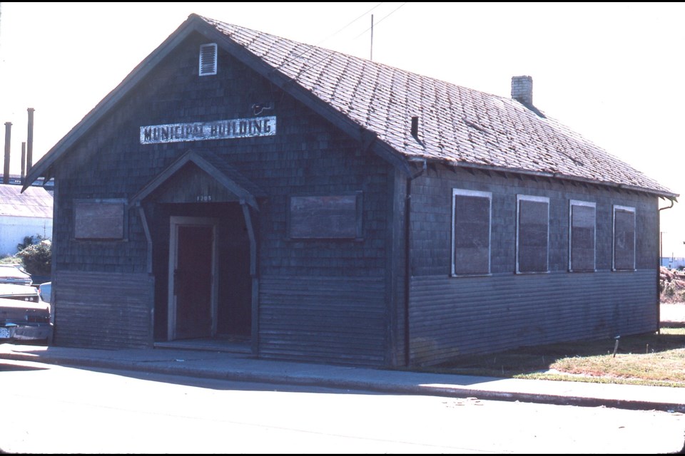 The Steveston Community Hall was originally a courthouse; it's now Anar Restaurant.