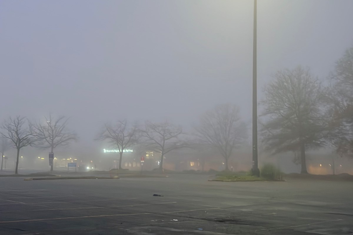 列治文和大温地区发布了雾警：能见度接近零