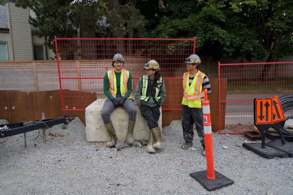 Metro Vancouver is doubling the capacity of the Gilbert Road sewer system. 