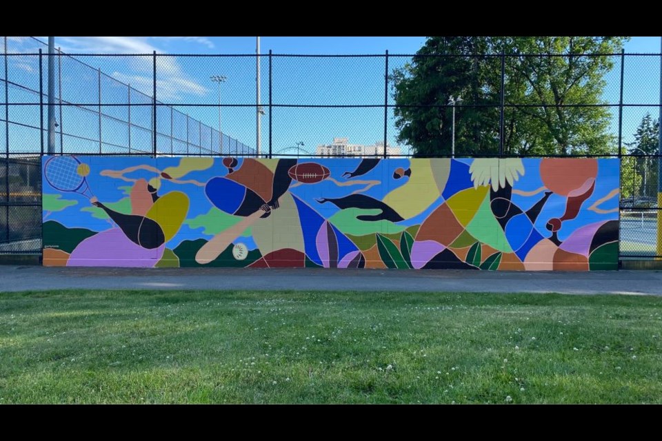 The City of Richmond is looking for walls for its 2026 mural program. "United in Play" was created by Ho Lay Hoon in 2025.