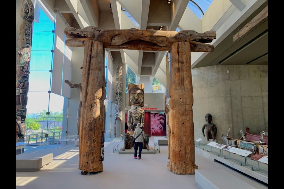 The Museum of Antropology at UBC has re-opened after a 18-month renovation.