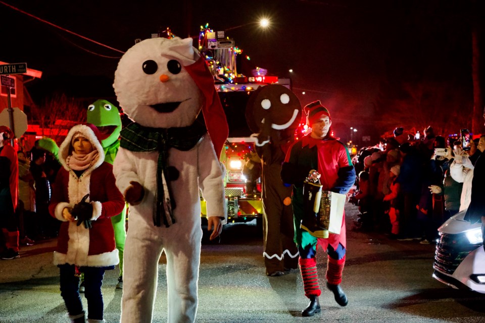 The Santa Claus parade was back on Christmas Eve in Steveston.