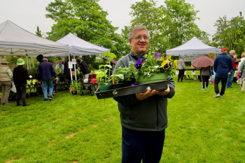 The Richmond Garden Club puts on a plant sale every year at London Farm. 