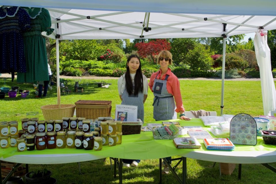The annual plant sale at London Farm took place over Mother's Day weekend.