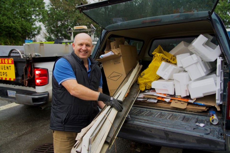 The recycling depot on Lynas Lane takes a wide variety of materials that used to end up in the landfill.