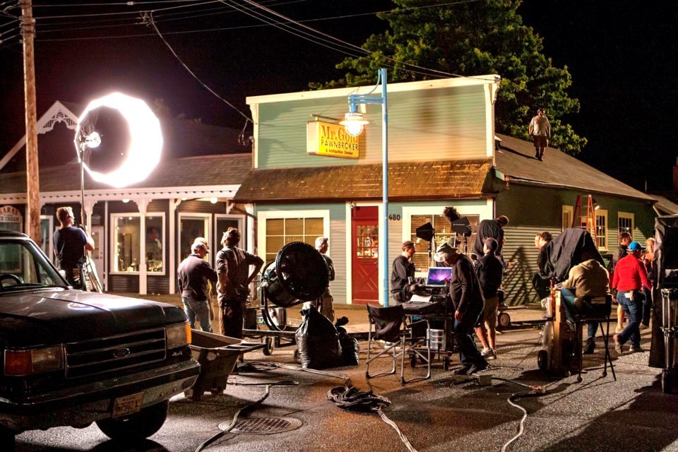 The Fab Pad and It's Posh Accessories on Moncton Street was transformed into Mr Gold's Pawn Shop for the filming of OUAT