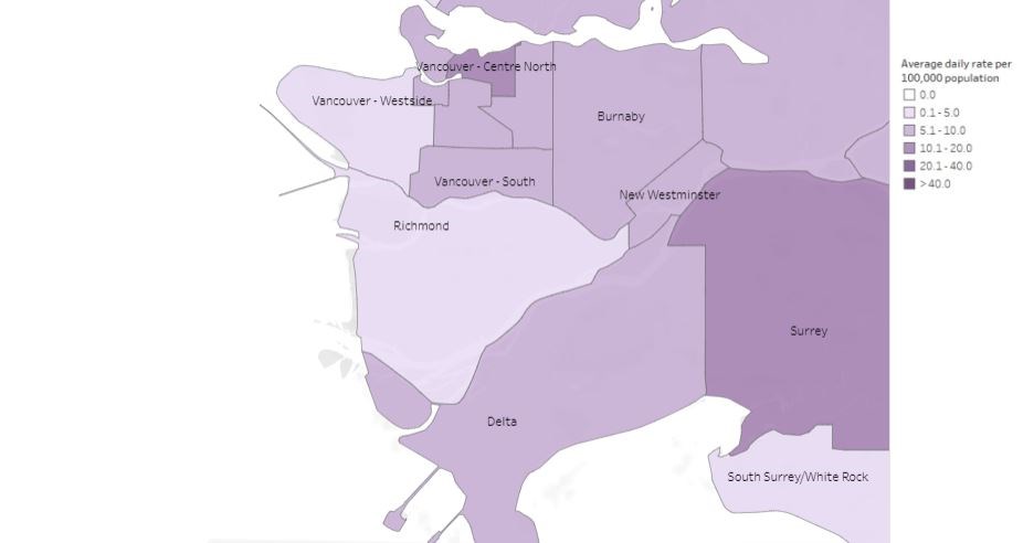 Richmond data May 21 to 27