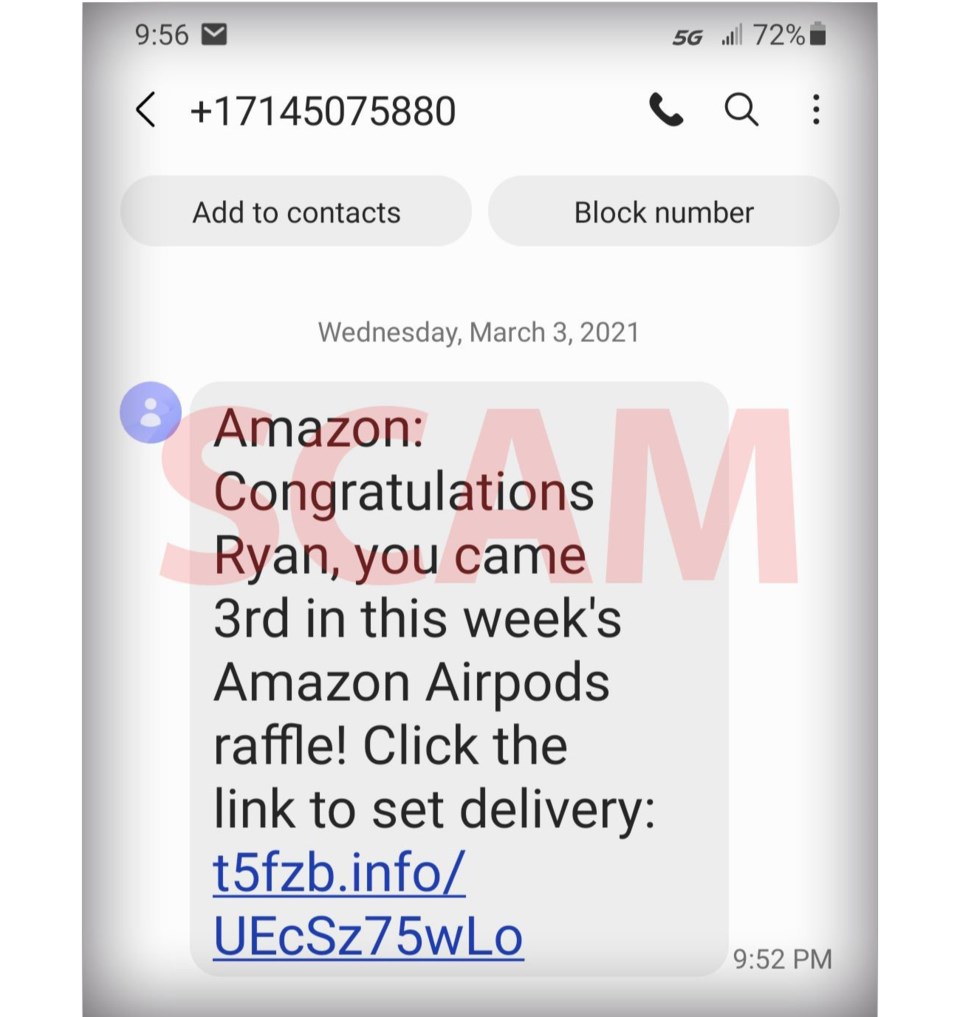 BBB Amazon Scam