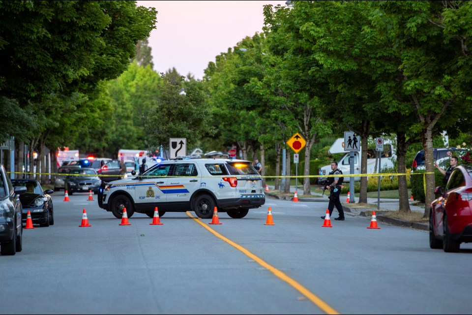 A shooting in the Terra Nova area of Richmond has left two people dead.