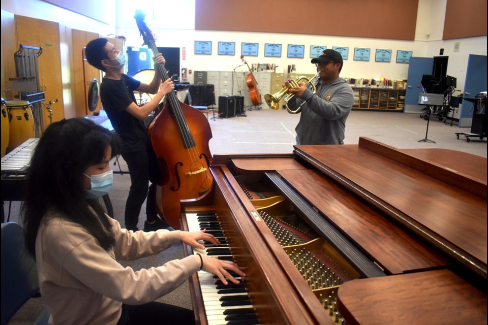 Palmer band students were taking part in MusicFest Canada this week, a prestigious national high school competition.