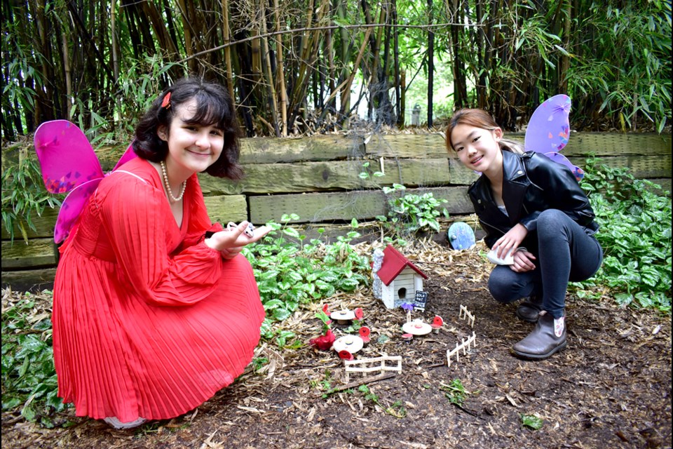 Anderson elementary Grade 6 and 7 students created a Fairy Festival for primary students.