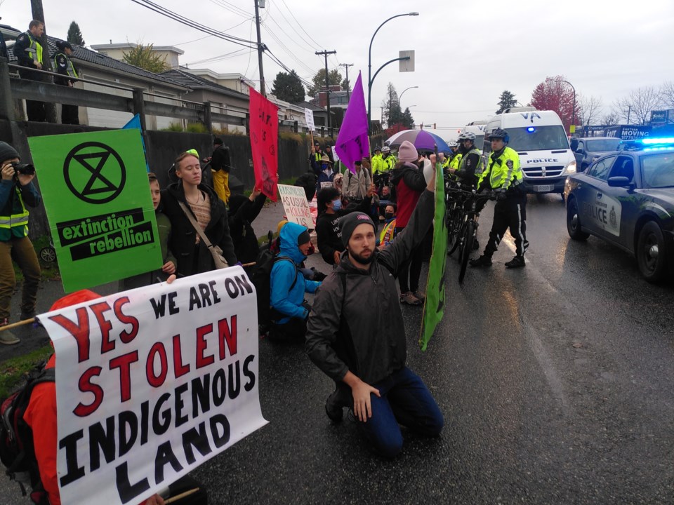 Extinction Rebellion Vancouver Protest