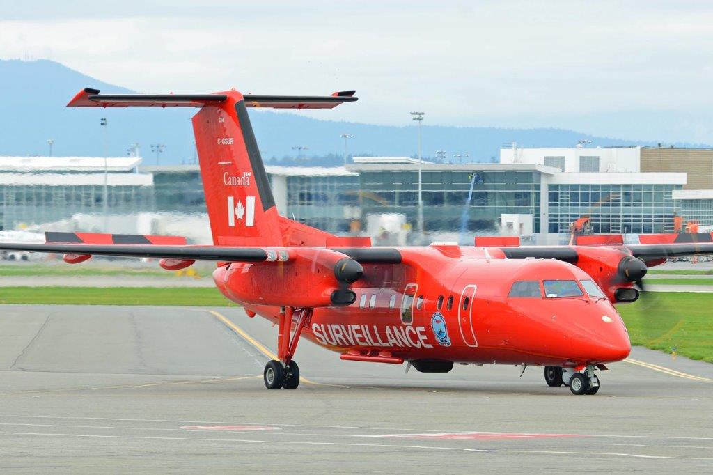 How red plane based at YVR combats marine pollution - Richmond News