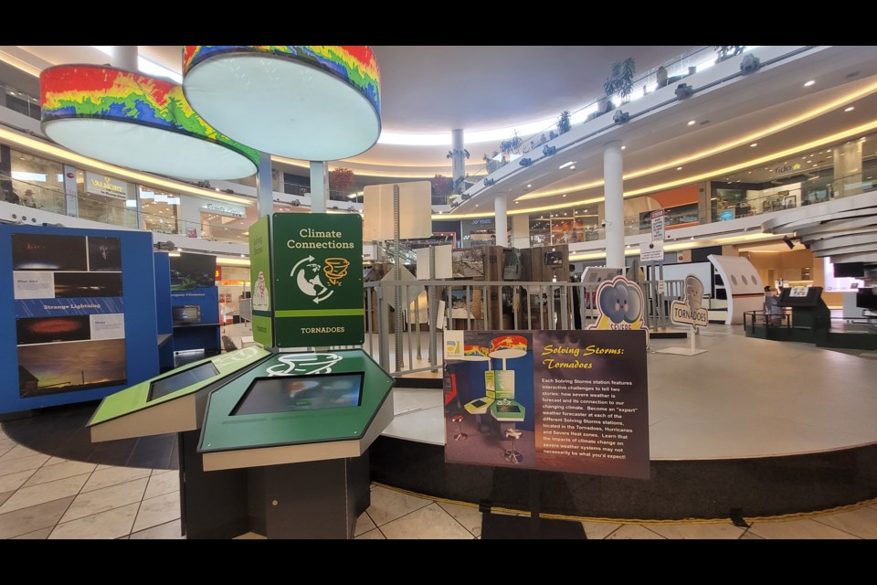 Richmond's Aberdeen Centre Wild Weather exhibit.