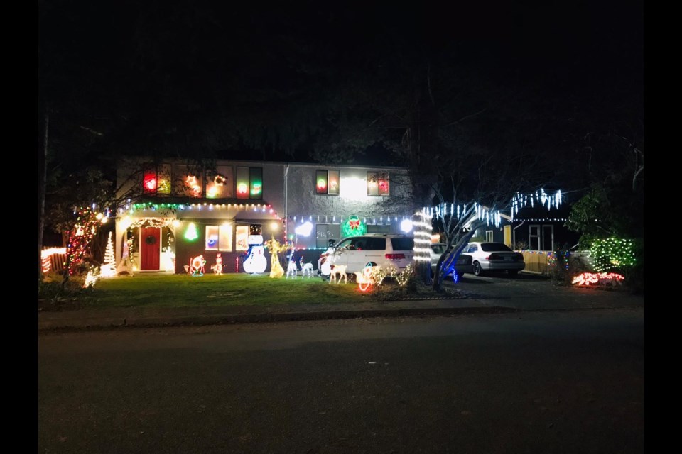 Cornerbrook Kingdom house, which will be one of many homes lit up with Christmas lights this year. Photo: St. Joseph the Worker Parish