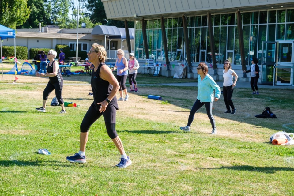 Outdoor Richmond fitness classes