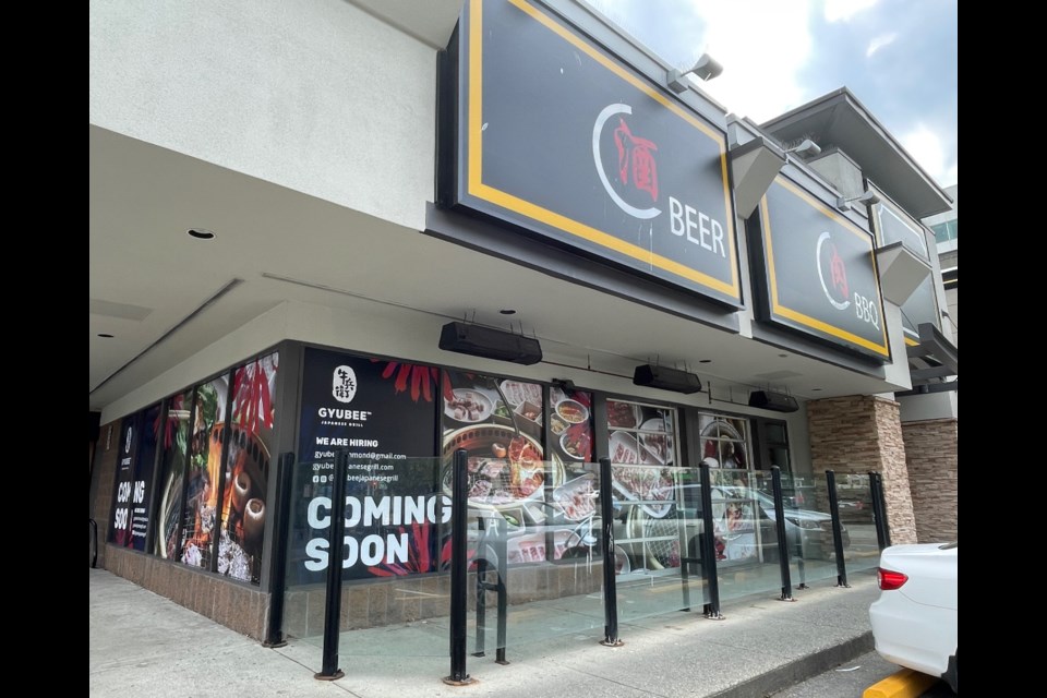 Gyubee Japanese Grill is taking over DaTang BBQ’s location.