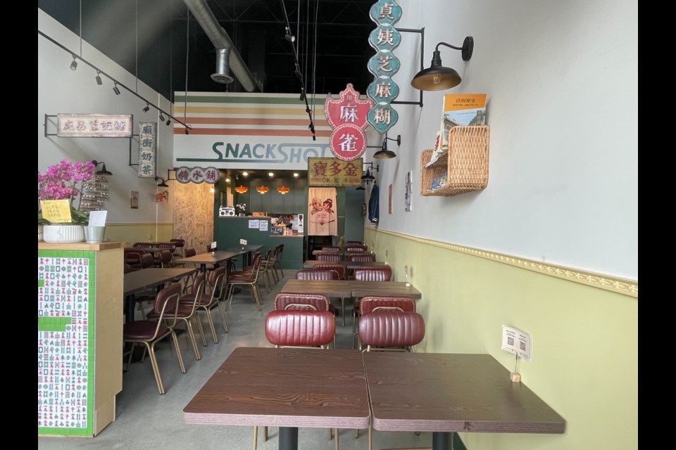 Snackshot is known for its retro Hong Kong-style decor, desserts and late-night snacks.