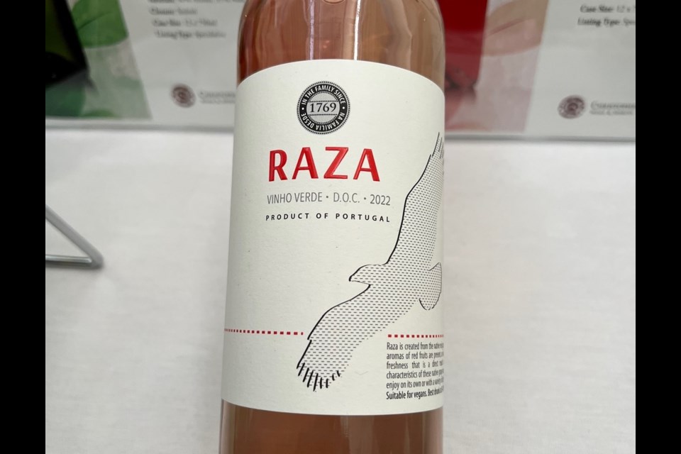 Vinho Verde produces wines from unique grapes like the Padeiro grape, which is used to make Quinta da Raza 2022 Rose