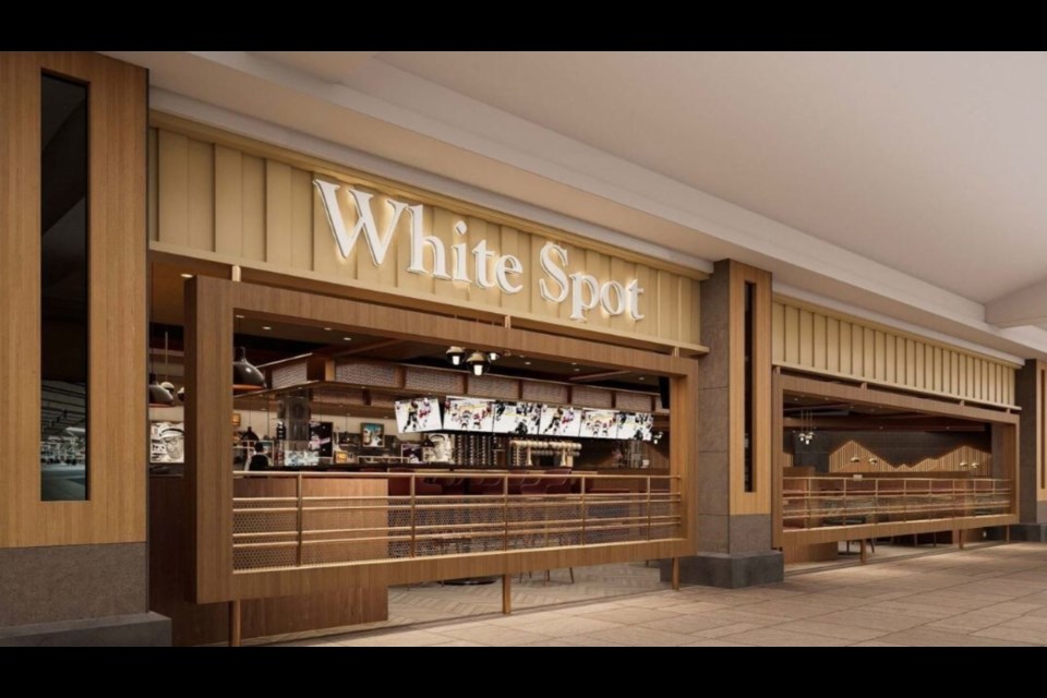White Spot is officially opening at Vancouver International Airport on April 7.