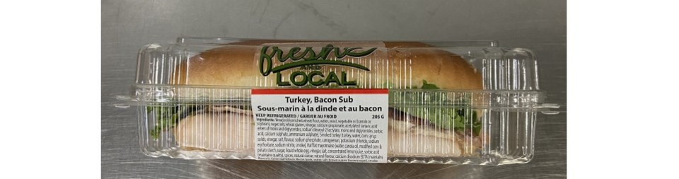 sub sandwich recall