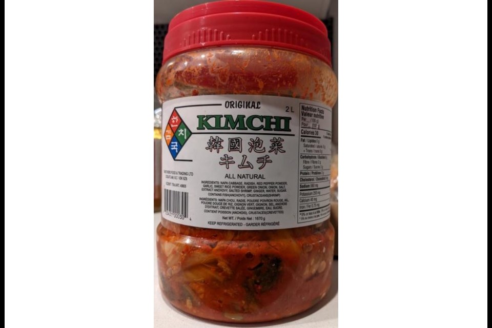 T-Brothers Food & Trading Ltd. Is recalling its Hankook brand Original Kimchi (Korean characters only), over possible E.coli O157:H7 contamination.
