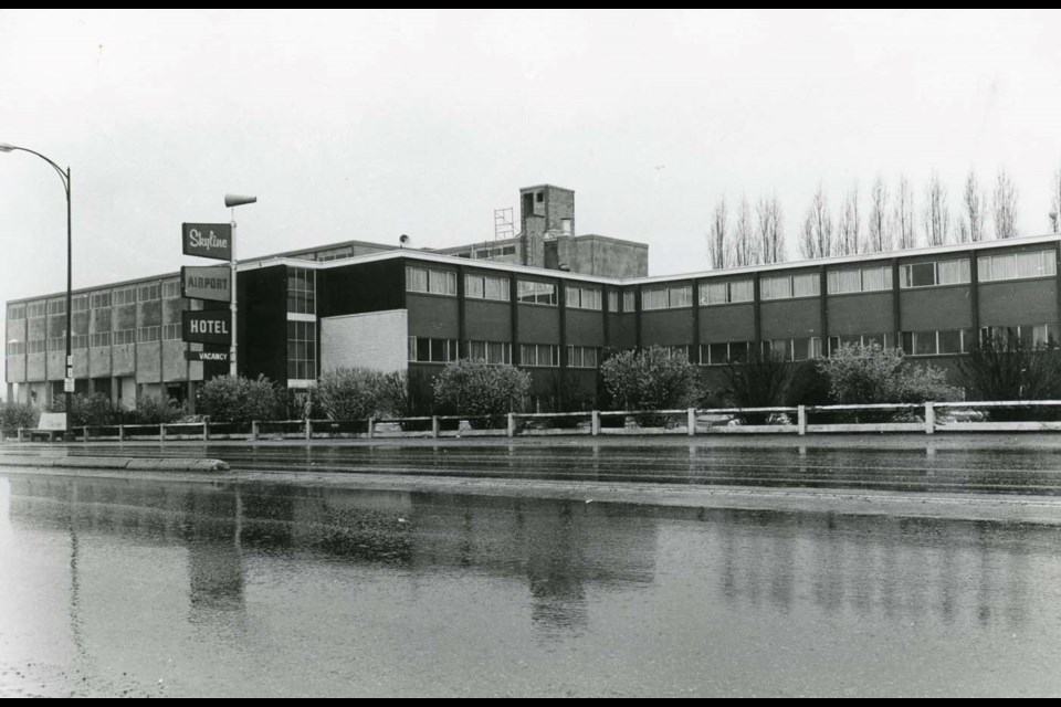 The Skyline Hotel in Richmond around 1971