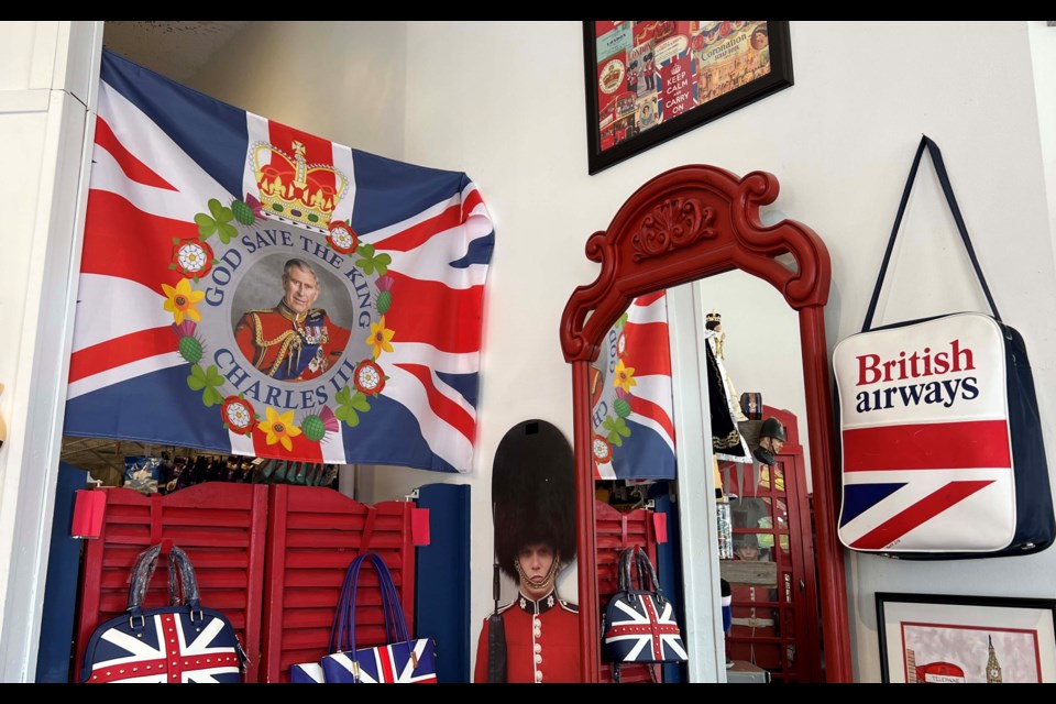 The Best of British store in Steveston will be buzzing with excitement on Saturday during King Charles III's coronation
