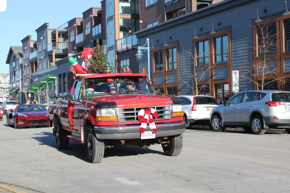 Steveston's annual classic car cruise in 2022.