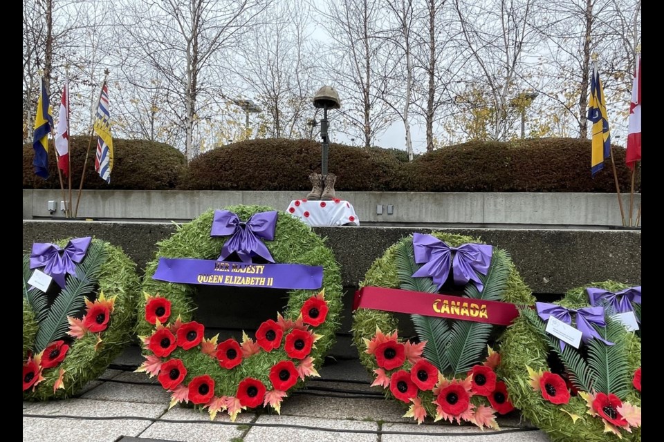 Richmond held an invitation-only Remembrance Day event on Nov. 11.
