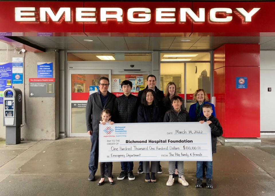 Pike family donation