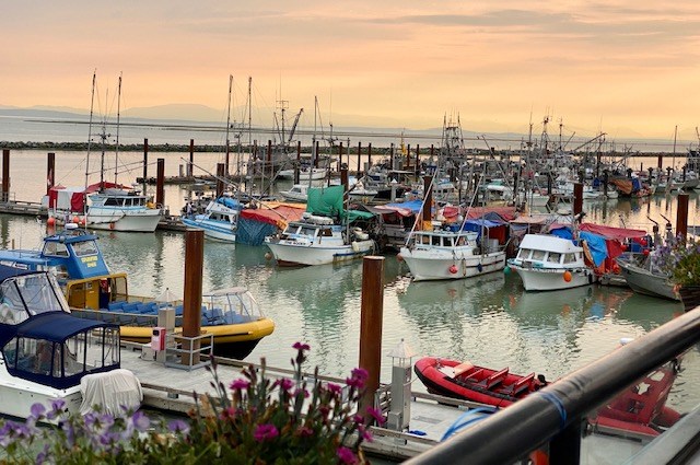 Steveston Dock with boats