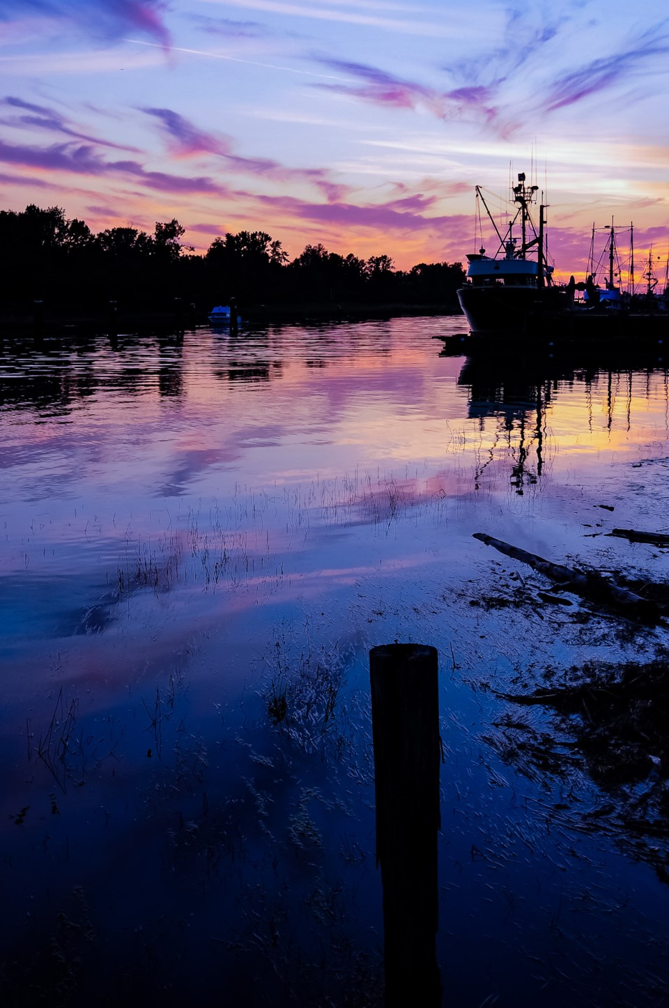 Steveston Landing sunset