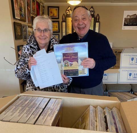 Members of Chabad Richmond have been receiving their matzah ahead of next week's Passover