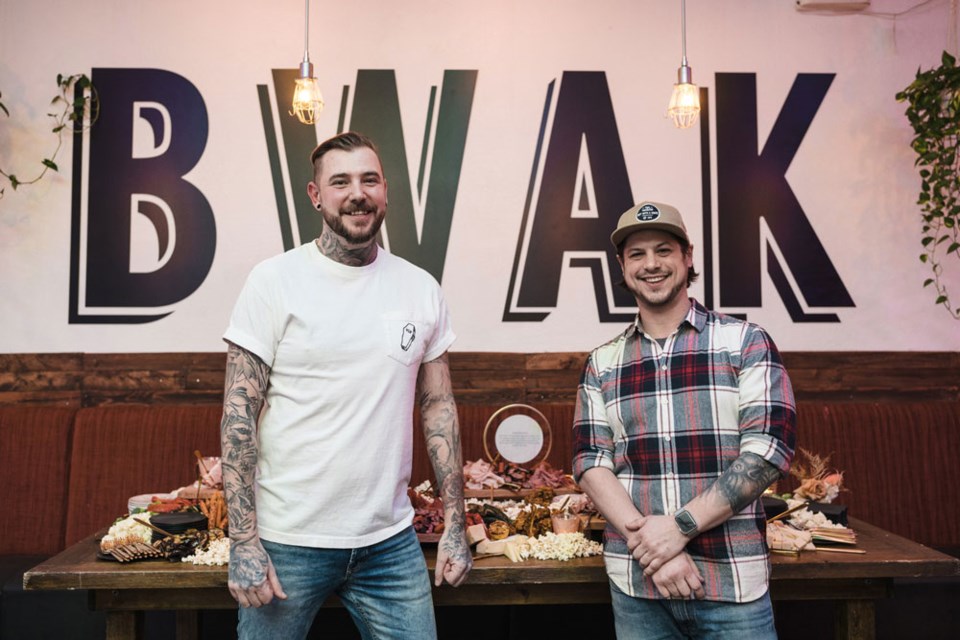 Chef Brandon Dac and Sean Fay, co-owners of Boy With a Knife.