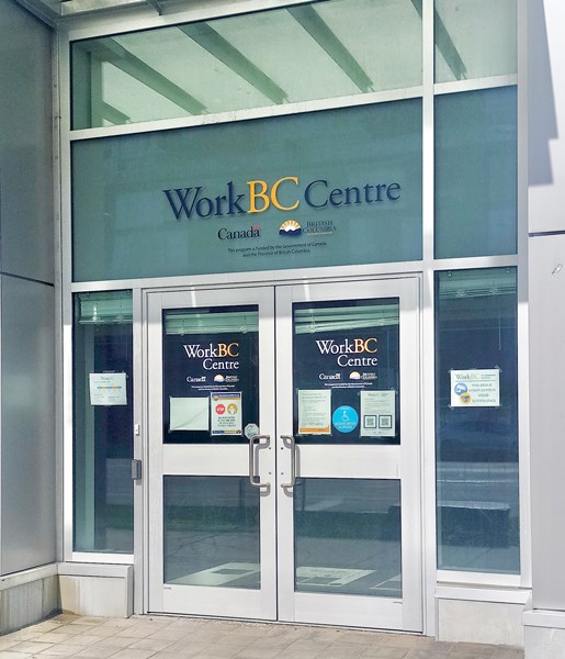 Front door image of WorkBC Richmond at 8111 Granville Avenue. 