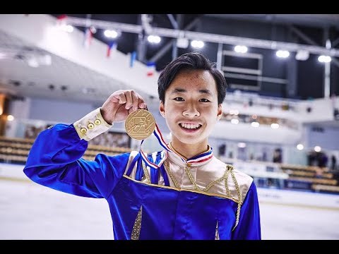 Richmond's Wesley Chiu won the gold medal for Canada at the Junior Grand Prix in France last weekend