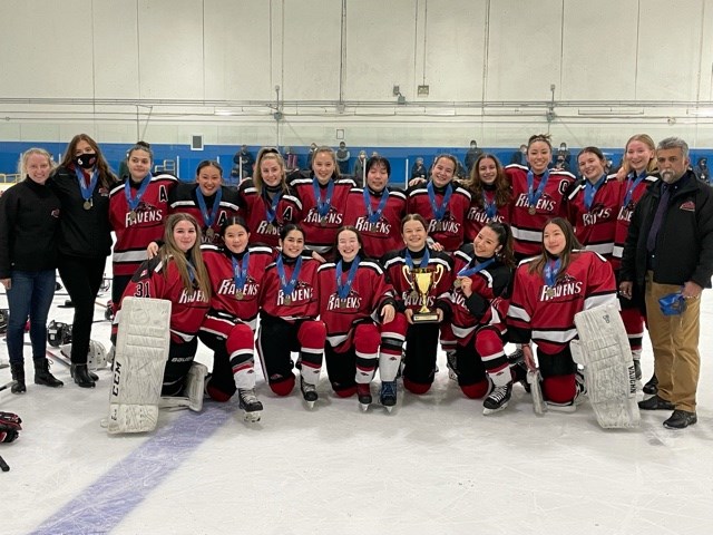 Richmond Ravens' gold-winning U18 team