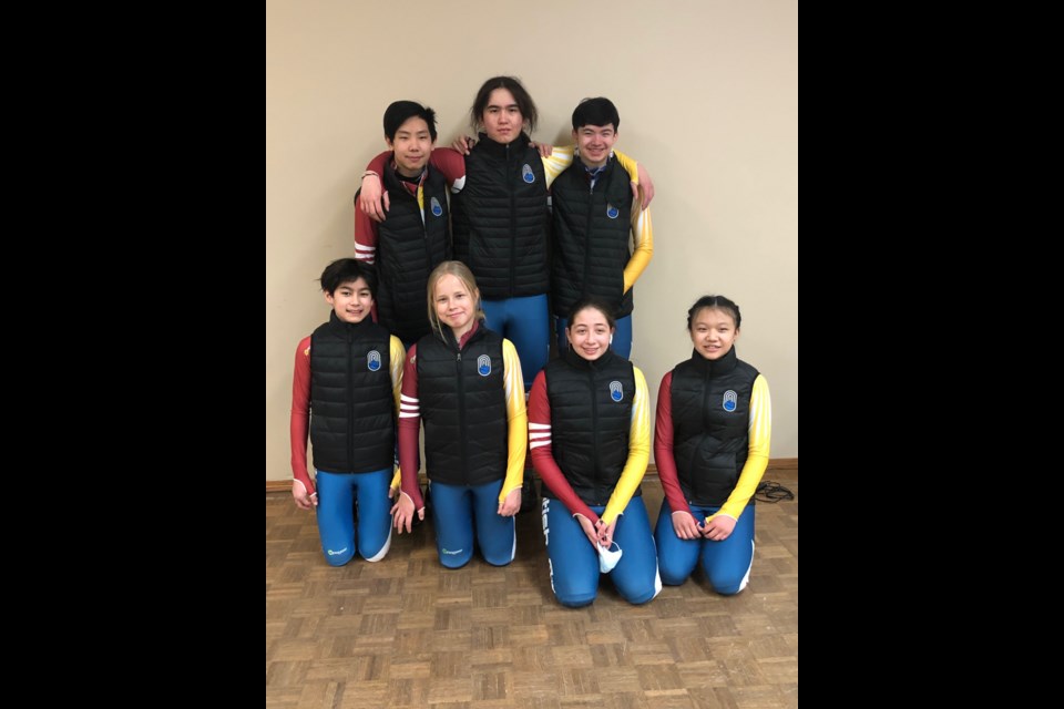 The Richmond Rockets sent a strong team to the national short track speed skating championships in Manitoba